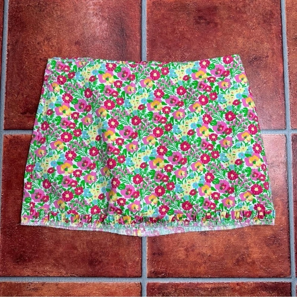 Lilly Pulitzer Floral Midi Skirt